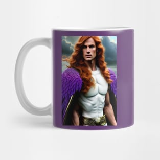 Purple Winged Knight Mug